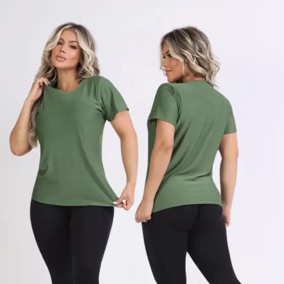 Camiseta Academia Dry Fit dia a dia Blusinha de Treino Anti Suor e Anti Odor Furadinha