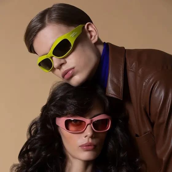 Óculos de Sol Cyber Y2K Punk para Mulheres e Homens, Óculos de Sol Esportivos Quadrados para Senhoras, Marca de Luxo Ste