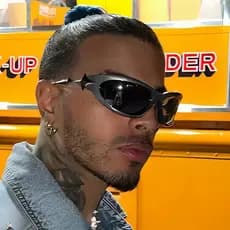 Novos Óculos de Sol Esportivos Punk para Homens e Mulheres, Óculos de Sol de Marca de Luxo, Óculos Vintage de Moda Mascu