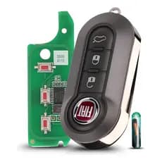 Chave Canivete Fiat P/ Alarme Original Punto Linea Stilo 3b