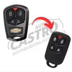 Carcaca Controle Gm Corsa Classic Celta Prisma Positron Px60 4 Botões