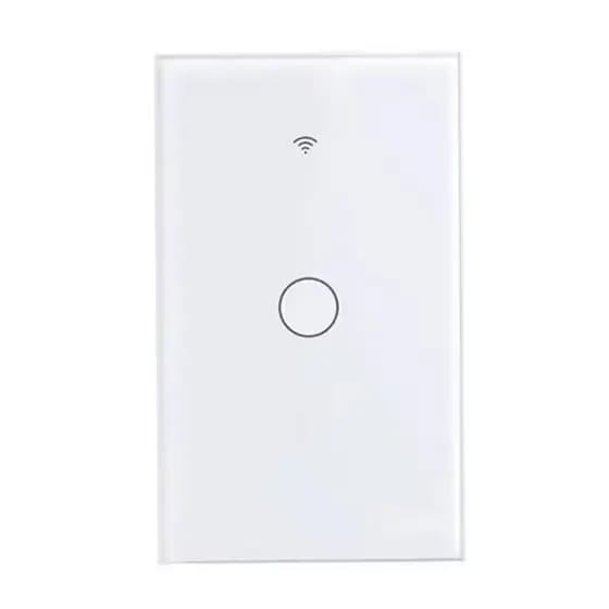 Smart Interruptor Inteligente Zigbee 1 Canal/Tecla Touch Branco para Automação