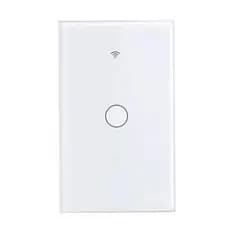 Smart Interruptor Inteligente Zigbee 1 Canal/Tecla Touch Branco para Automação