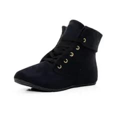Bota Coturno Feminina Rasteira Cano Curto Confortável Botinha Festa Junina São João Caruaru Campina Grande Look Junino