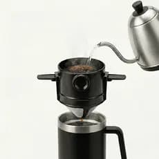 Filtro de Café Reutilizável de Plástico - Durável com Aroma Intenso e Ecológico