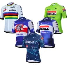 Soudal Passo Rápido Camisa De Ciclismo Verão Bicicleta Respirável MTB Roupas Maillot Ropa Uniforme Terno