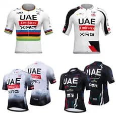 Uae Equipe De Secagem Rápida Camisa Ciclismo Corrida Roupas Verão MTB Bicicleta Uniforme Maillot Ropa Homem Terno