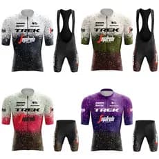Trek Equipe Conjunto Camisa De Ciclismo Verão Terno Secagem Rápida Bib Shorts Roupas Mtb Maillot Ropa Mountain Bike Wear