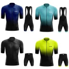 HUUB Conjunto De Camisa De Ciclismo De Verão Roupas Masculinas Camisas De Bicicleta De Estrada Terno Bib Shorts MTB Wear