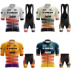 Trek Team Verão Camisa De Ciclismo Terno Masculino Respirável Mountain Bike Conjunto De Roupas Bicicleta Maillot Ropa