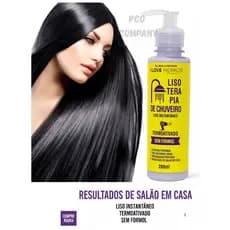 Progressiva de Chuveiro Lisoterapia Organica  Sem Formol 200 ml