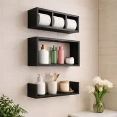 KIT NICHO PARA BANHEIRO MDF - MODERNO