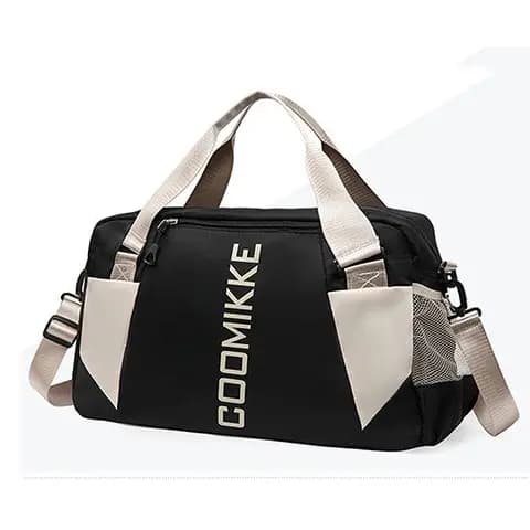 Saco de fitness para esportes ao ar livre, bagagem de mão, mala de cabine, separação seca e úmida, posição de sapato independente, bolsa esportiva
