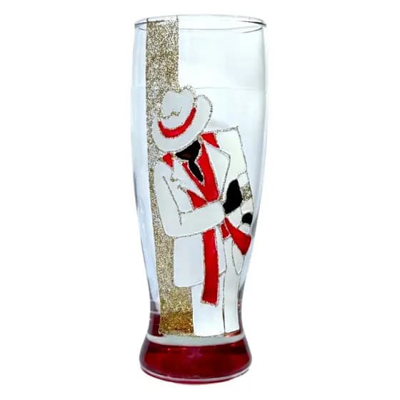 Copo Cerveja Zé Pilintra Taça Tulipa De Chopp Seu Zé Malandro Luxo Vermelho