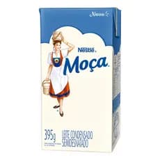 Kit 10 Leite Condensado Moça Semidesnatado Nestlé 395g