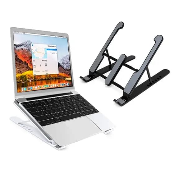 Suporte Ergonômico De Notebook Para Mesa Apoiador Retrátil Laptop