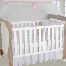 Mosquiteiro Para Berço Tradicional Americano Menino e Menina