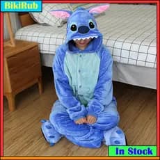 Kigurumi Stitch Forg Tigre Pantera Totoro Animal Pijamas Adultos Girafa Pikachu Panda Cartoon Onesies Sleepwear