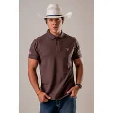 CAMISA POLO MASCULINA TEXAS FARM ORIGINAL