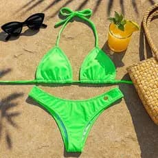 CONJUNTO DE BIQUINI EM POLIAMIDA ASA DELTA CORTININHA CORES DA TENDENCIA VERÃO