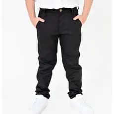 Calça social Infantil menino em brim com elastano varias corres 2ao 16 anos ideal para igreja e eventos