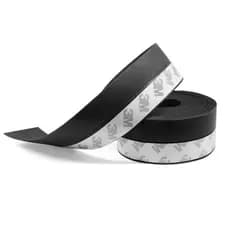Fita Veda Fresta Porta Preto 5m x 25mm Pivotante