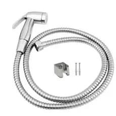 Kit Ducha Higiênica Sem Registro – Chuveirinho Banheiro ABS Cromado