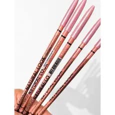 Lápis de olho Delineador para Olhos e Lapis de Sobrancelha Natural Look Pink 21 Cosméticos