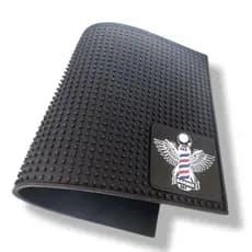 Tapete de Barbeiro Antiderrapante – Bancada de Barbearia 40x24 cm