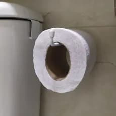 Suporte Papel Higiênico Unitário Caixa Acoplada Aramado Acessórios Banheiro