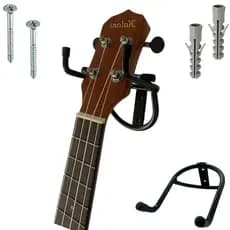 Suporte De Parede Para Violão Viola Baixo Guitarra e Ukulele  Entrega Rápida Oferta