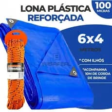 Lona 2x2 3x2 3x3 4x3 4x4 5x3 5x4 5x5 6x3 6x4 Reforçada Piscina Construção Impermeável + Corda