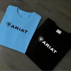 Kit Camiseta Masculina Rodeio Ariat 100% Algodão