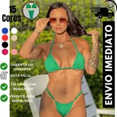 Biquini de fita para marquinha com regulagem biquini feminino cortininha biquini brasil Envio Rápido