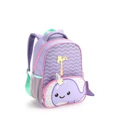 Mochila de Costas 3D Passeio Animais Escolar Creche Infantil
