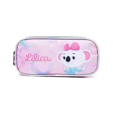 Estojo Duplo Lilica Ripilica Infantil Meninas Amplo Escolar