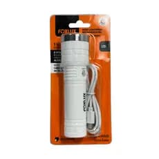 Mini Lanterna Recarregável 1 Led 2 Níveis C/ Cabo Usb Foxlux