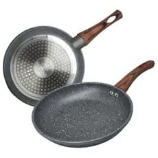 Panela Frigideira Antiaderente Cerâmica 20cm Granito Lehavi
