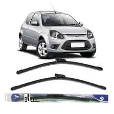 Kit Palheta Chuva Ford Ka 2011 á 2013 19 e 17 Palheta Limpador Ford Ka Hatch Sedan