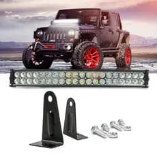 Kit Farol Auxiliar Barra De Led 7D 120w 12v-60v Universal
