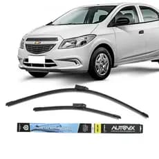 Jogo De Palheta Chuva Para-Brisa Chevrolet Onix Prisma 2013 á 2018 Especifica 14 e 24 Polegadas