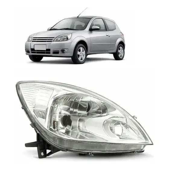 Farol Ford Ka 2008 A 2011 - Lado Direito