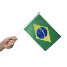 🇧🇷 Mini Bandeira do Brasil – Ideal para decoração e eventos