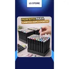 SUPORTE ORGANIZADOR DE CANETAS – 48 ESPAÇOS