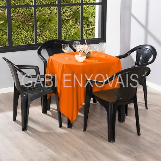 Kit 20 Toalhas Forro para Mesa 1,50x1,50m – Perfeita para Refeições Buffet Decoração