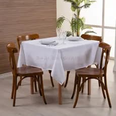 Kit Toalhas Forro para Mesa Oxford  1,50x1,50m – Festa Infantil Casamento Decoração Bainha