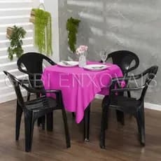Kit 10 Toalhas Forro para Mesa Oxford  1,00x1,50m – Festa Infantil Casamento Decoração