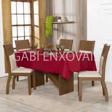 Toalha Forro de Mesa Retangular 2.20/1.50 Ideal para: Refeições, festas, eventos, buffets, hotéis