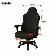 Capa de Cadeira Gamer Luxo Matelada – Conforto e Proteção | 4 Cores