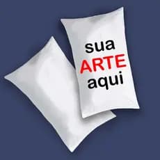 Mini Almofada Decorativa Personalizada Com Foto - Arte - Logo - Logotipo - Desenho - Pet